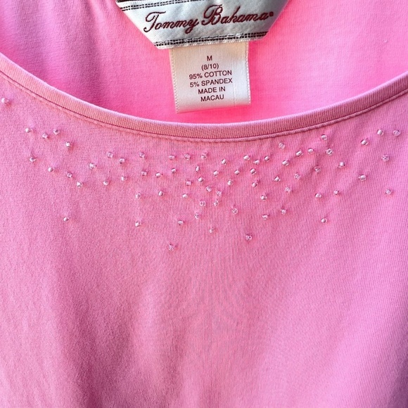 Tommy Bahama Beaded Embroidered Barbie Tank Top 🌸Host Pick🌸 - Picture 12 of 12